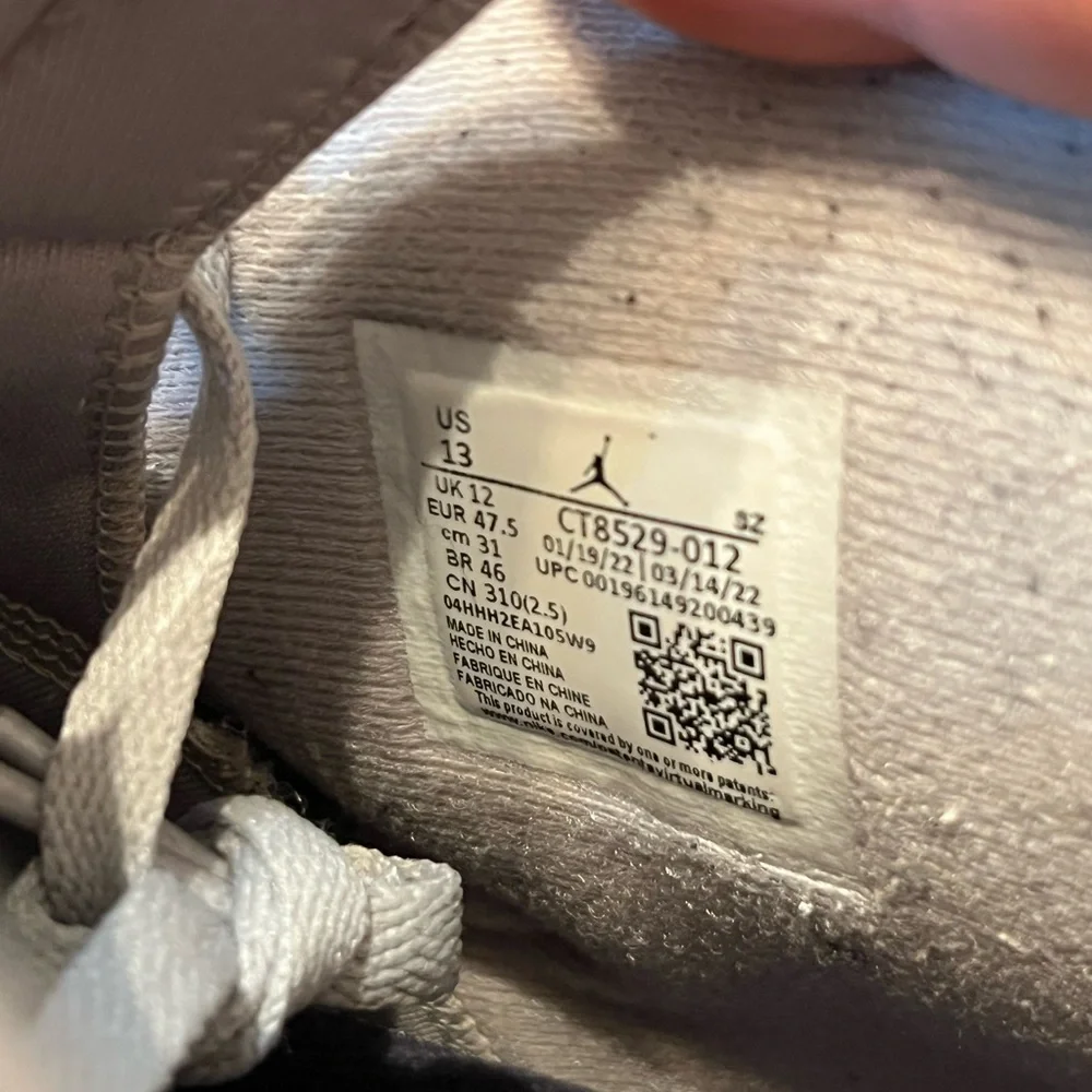 Jordan Retro 6 Georgetown size 13 - Picture 2 of 11
